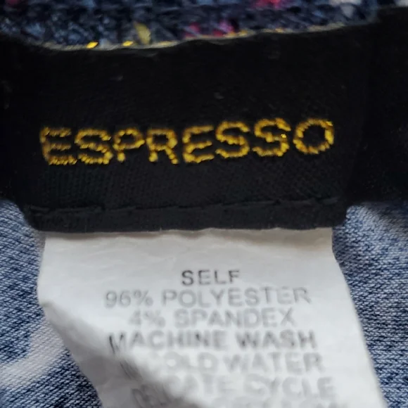 Expresso Floral Print Midi Skirt Size M - Picture 9 of 13